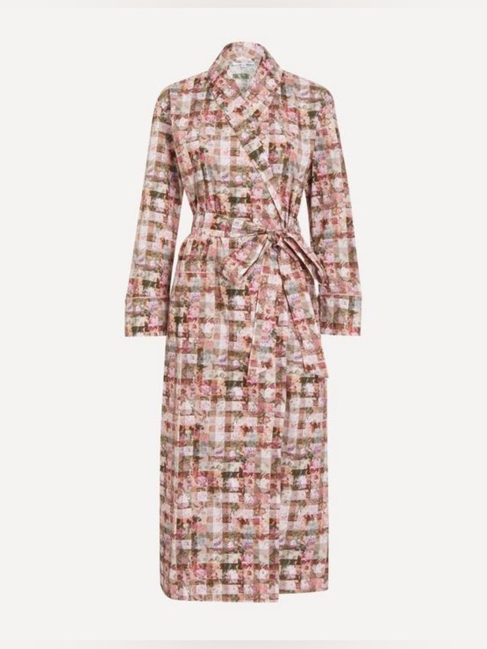 LIBERTY Archive Gingham Tana Lawn™ Robe size small